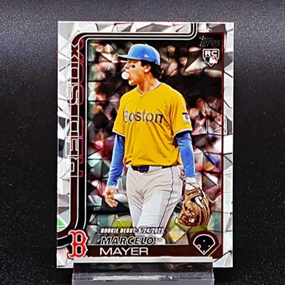 Marcelo Mayer Diamante Dingers! Prizm RC Boston Red Sox Top Prospect